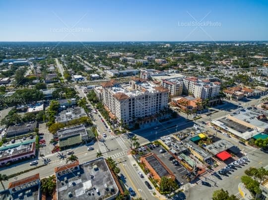 aerial view