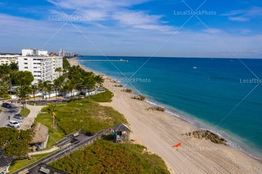 Beach Aerial View