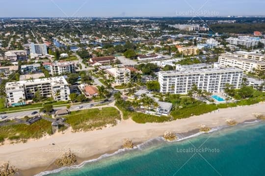 Beach Aerial View