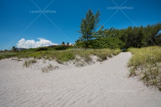 Beach entrance