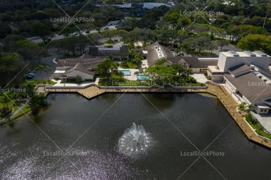 Clubhouse Aerial View