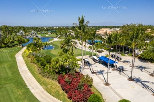 Clubhouse Aerial View