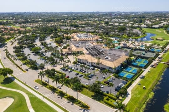 Clubhouse Aerial View