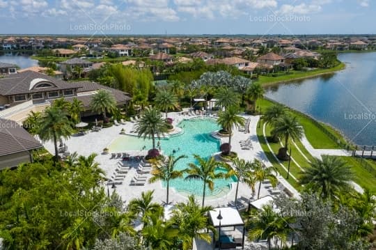 Clubhouse aerial view