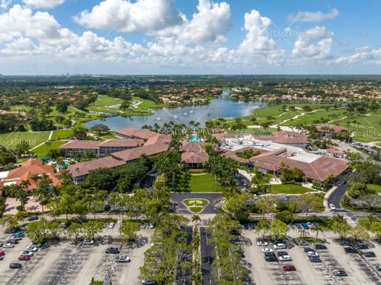 Clubhouse aerial view