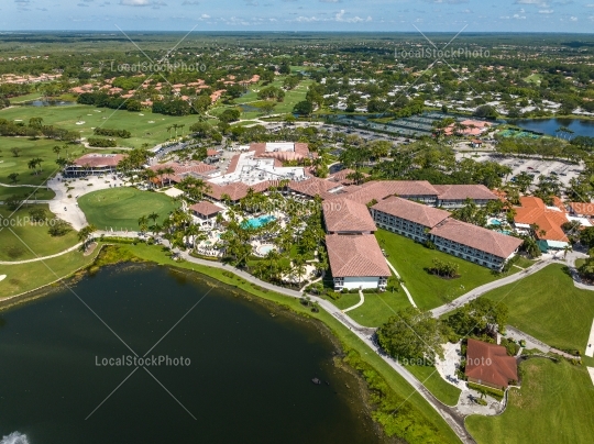 Clubhouse aerial view