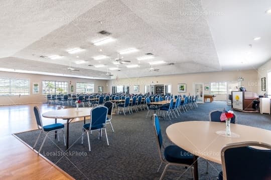 Clubhouse interior