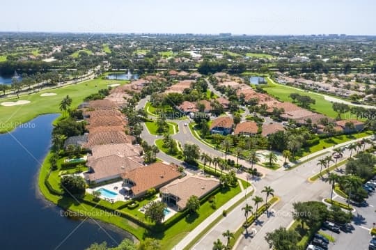 Community aerial view