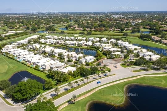 Community aerial view