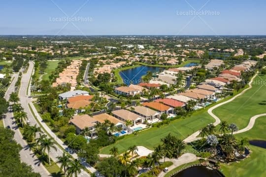 Community aerial view