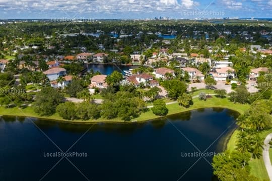 Community aerial view