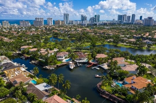 Community aerial view