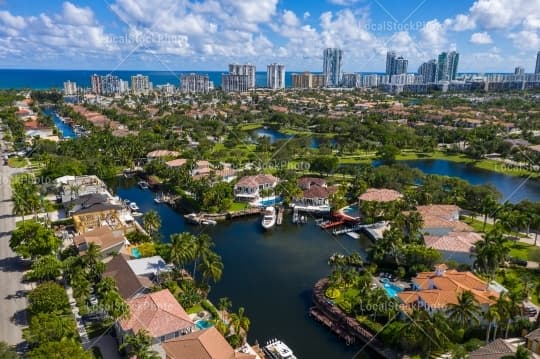 Community aerial view