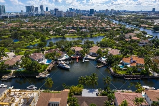 Community aerial view