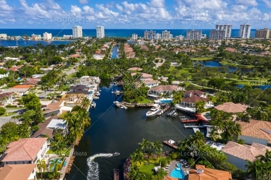 Community aerial view