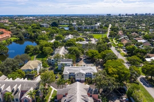 Community aerial view