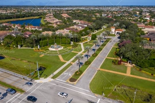 Entrance Aerial View