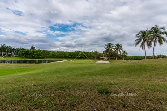 Golf course view