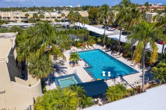 Pool Aerial View