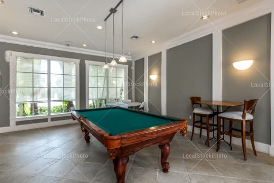 Pool room