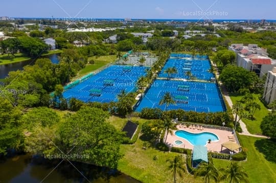 Tennis courts