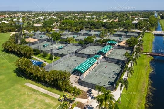 Tennis courts