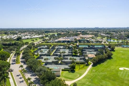 Tennis courts