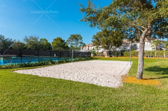 Volleyball court